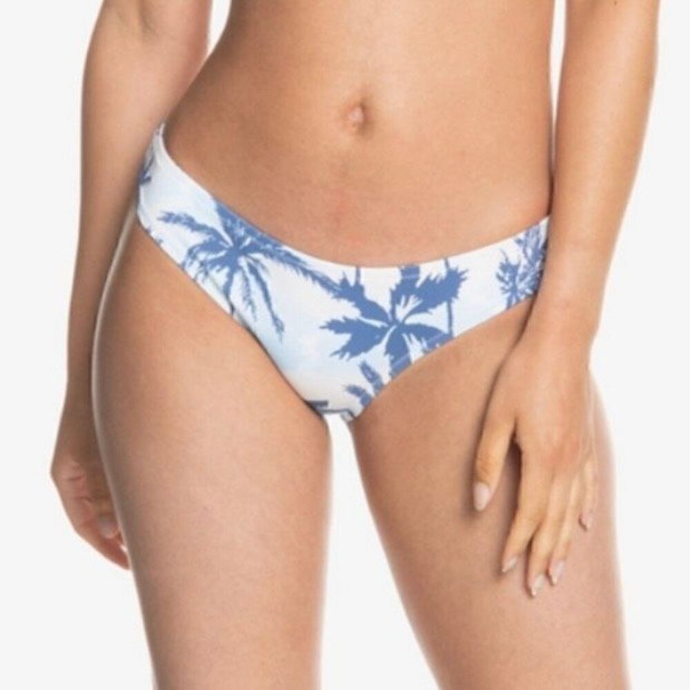 NWT Women's Quicksilver Classic Hipster swim bottoms Marlin Souvenir Scene size